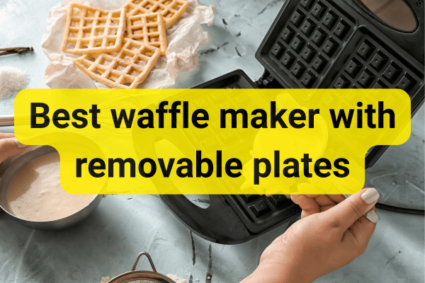 Best waffle maker with removable plates