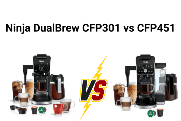 Ninja DualBrew CFP301 vs CFP451