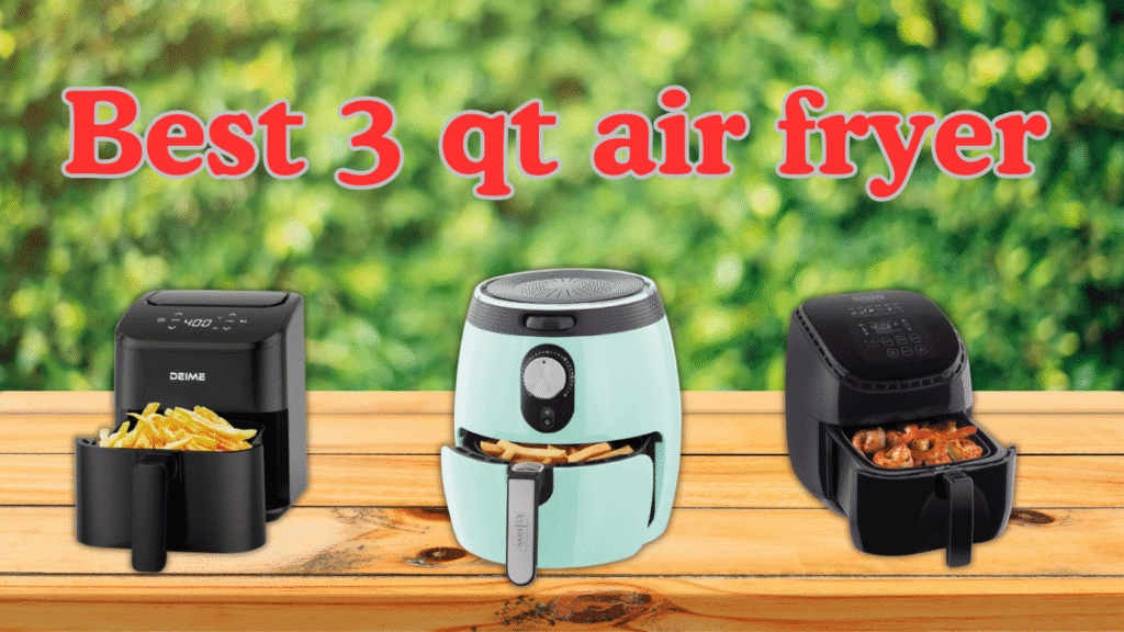 Best 3 qt air fryer
